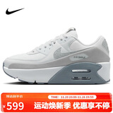 耐克NIKE休闲鞋女子气垫AIR MAX 90 LV8运动鞋HQ3456-191白38
