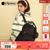 LeSportsac乐播诗新款双肩包旅行包背包大容量电脑包书包 黑色