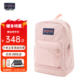 JANSPORT杰斯伯双肩包轻便男背书包女学生校园电脑包 7ZNZ7N8 蜜蜡粉