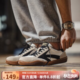 马登工装复古运动鞋透气休闲箭头德训鞋男美式潮流阿甘板鞋百搭小白鞋 米白 【小众不撞款/鞋子男夏季】 39 女码-正码正拍