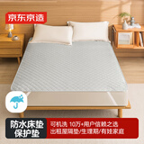 京东京造床垫保护垫 TPU防水A类保暖床褥子 隔尿防污超耐用 1.8m床