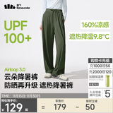 蕉下（beneunder）阔腿裤休闲裤子女士垂坠感宽松防晒运动长裤透气春夏款AL206