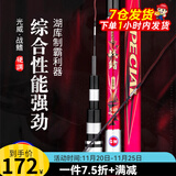 光威（GW）战鳍综合鱼竿青草鲢鳙鲤大物28调碳素轻硬野钓台钓竿钓鱼竿手杆