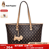 暇步士（Hush Puppies）托特包女时尚百搭大容量手提斜跨包送老婆送妈妈生日礼物实用