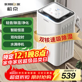 松京（SenseGene）DH02 除湿机/抽湿机 12升/天 家用负离子净化轻音节能干衣吸湿器