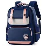 Edison爱迪生小学生书包女护脊减负防下坠1-3-6年级反光儿童背包L35-3