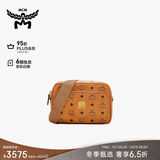 MCM【时髦出街】AREN 小号相机包单肩背包斜挎包男女同款 干邑色