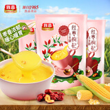 旌晶红枣枸杞玉米糊900g（共30小袋）即食营养早餐 速食冲饮玉米粉