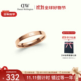 丹尼尔惠灵顿（DanielWellington）dw戒指女 经典系列戒指男女同款 玫瑰金52号 生日礼物送女友