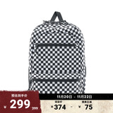 VANS范斯官方 男女情侣背包双肩包大容量书包 黑白棋盘格 均码