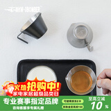 MHW-3BOMBER轰炸机咖啡不锈钢量杯 浓缩咖啡杯 泽田小量杯 刻度杯 泽田小量杯-银斑-100ML-单嘴