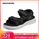 斯凯奇（Skechers）凉鞋男士秋季厚底休闲鞋软底外穿运动凉拖鞋237286