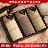 CA BRIDA轻奢品牌男士内裤男纯棉透气男生2025新款男式裆平角四角裤头 H8049【杏白+卡其灰+绿色】  L