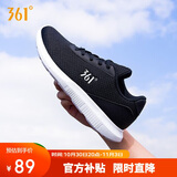 361°运动鞋女秋季网面透气轻便户外健身休闲慢跑步鞋子女681832270-3