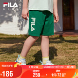 FILA斐乐童装儿童短裤2025年夏季男女中大童休闲运动五分裤潮