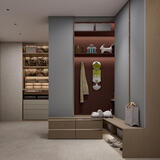 京东全屋定制卧室衣柜家具电视柜子不锈钢厨房橱柜榻榻米鞋柜入户柜酒柜订金