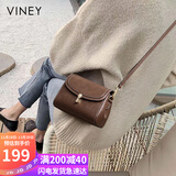 viney包包女包牛皮斜挎包洋气轻奢单肩手机包生日礼物品牌送女友老婆