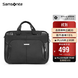 新秀丽（Samsonite）电脑包电脑内胆包商务公文包可挂靠手提包BP0*09009黑色15.6英寸