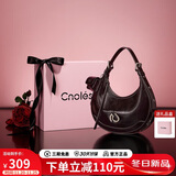 蔻一（Cnoles）弦月包包女士腋下包大容量单肩斜挎包时尚百搭托特包生日礼物