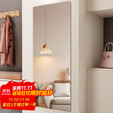 安尔雅全身镜子贴墙自粘家用穿衣镜女生卧室化妆镜宿舍试衣镜