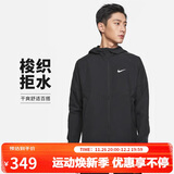耐克NIKE男子 春秋款 轻盈梭织夹克 运动休闲 DD4747-010黑2XL