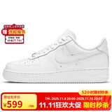 耐克NIKE板鞋女空军一号AF1 AIR FORCE 1运动鞋DD8959-100白36
