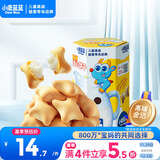 小鹿蓝蓝高钙DHA注心饼干/牛奶味/60g 宝宝儿童高钙注心饼干0反式脂肪酸