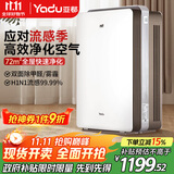 亚都（YADU）空气净化器 办公室家用净化器 除甲醛细菌雾霾过敏源流感 KJ600G-S5Pro