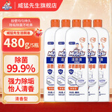 威猛先生洁厕剂480g洁厕液洁厕灵厕所卫生间马桶除垢清洁去渍去异味 洁厕液（清香型）480g*5