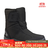 迪卡侬（DECATHLON）雪地鞋男女户外防水徒步东北雪地靴加厚保暖棉鞋SH100 男款 黑色（拍大一码） 45