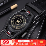 马莎兰缇(MashaLanti)男士皮带鳄鱼纹头层牛皮腰带自动扣裤带父亲节生日礼物实用送爸爸男朋友老公