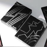 紫湖【追光】瑜慈扑克牌花切练习牌魔术纸牌道具收藏潮流创意高颜值 黑色BOLT