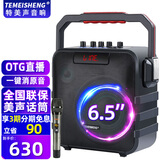特美声特美声音响SL05-26广场舞户外音响K歌唱歌家用演出大功率便携式手提蓝牙音箱美声话筒移动手提音箱 SL06-26+单话筒+歌曲U盘