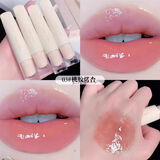 小红书种草护唇唇冻唇釉精华水润玻璃唇润唇水光镜面滋润嘟嘟口红 03桃胶烤杏