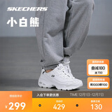 斯凯奇小白熊|女鞋秋冬季透气小白鞋增高复古老爹鞋运动鞋11931