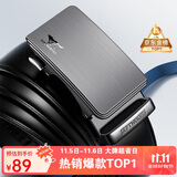 七匹狼男士皮带男加长商务自动扣牛皮裤腰带送男友老公生日礼物送爸爸