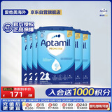 爱他美（Aptamil）德国版较大婴儿配方奶粉2段（6-10个月）易乐罐 800g*6罐箱装