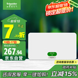 施耐德电气 配电箱空开强电箱单排20回路 家用暗装配线箱白色天朗系列TLA20B