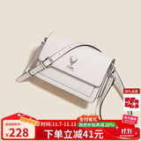 蔻一（Cnoles）包包女包百搭通勤款单肩斜挎小方包高端品牌生日礼物送女友实用