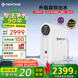 滨特尔（pentair） 净水器家用净水机厨下式反渗透双出水直饮机 3年RO膜 自来水过滤器智能显示无桶净饮机 E5双出水 1.8L/分流速
