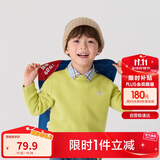 巴拉巴拉童装2024儿童毛衣中大童女童宝宝套头男童百搭打底潮208424103217