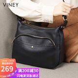 viney牛皮包包女包斜挎妈妈包中年轻奢单肩包生日礼物高级感送女友老婆
