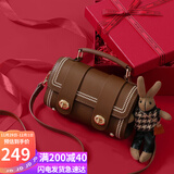 YUYULA包包女包牛皮斜挎手机包迷你包品牌单肩包生日礼物轻奢送女友老婆