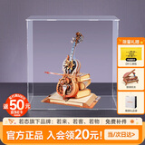 若态若客八音盒音乐盒积木儿童玩具生日礼物女生 绮梦大提琴+防尘罩