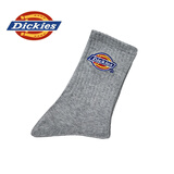 Dickies袜子男女同款纯色棉袜秋冬款中筒袜舒适吸湿排汗运动袜均码长袜子