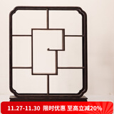 容山堂 颐阁实木茶杯架子茶具收纳架茶具架茶壶架茶宠小博古架鸡翅木 鸡翅木博古架-奕秋