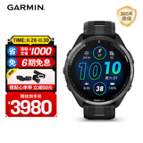 佳明（GARMIN）Forerunner965铁三跑步游泳滑雪户外运动智能手表男女表极夜黑