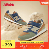 NEW BALANCE4-14岁大童秋冬拼接复古运动休闲鞋996ON