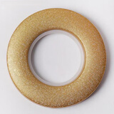 京弗窗帘环罗马圈扣环窗帘配件辅料静音环纳米圈打孔圈圈环罗马杆圈环 双面磨砂沙金20个（耐磨可机洗）