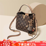 老人头女士包包女包大容量水桶包手提单肩斜挎包轻奢女生女友生日礼物